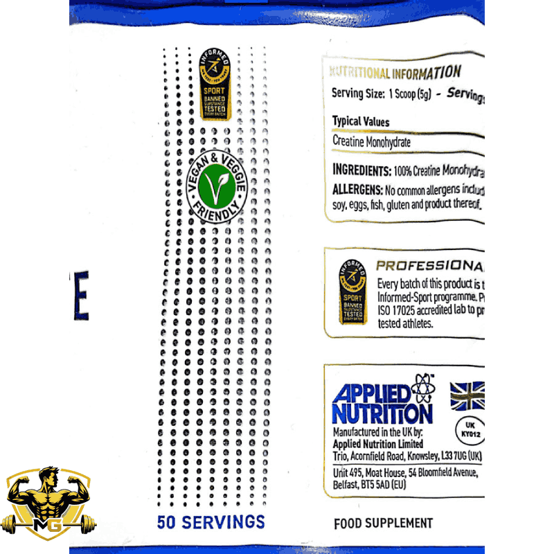 Applied Monohydrate Creatine