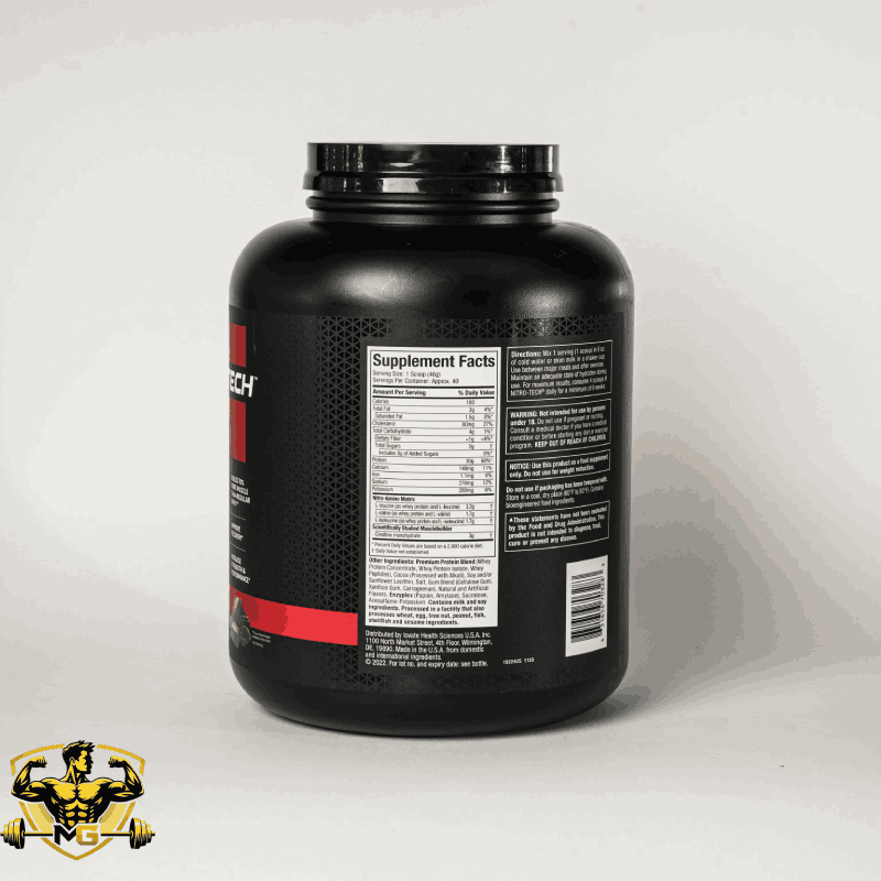 MUSCLE TECH NITRO TECH WHEY PROTEIN