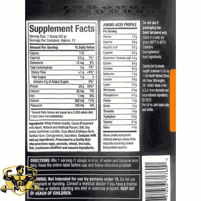 MuscleTech ISOWhe