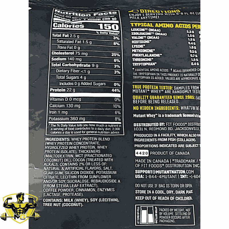 Mutant Whey Protein Powder