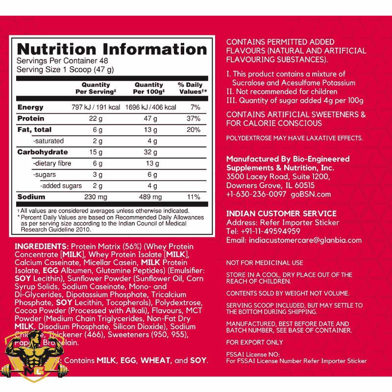 SYNTHA 6 PROTEIN WHEY BSN