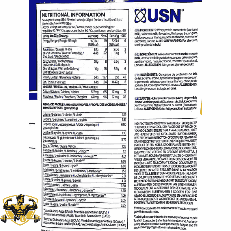 USN Premium Whey Plus