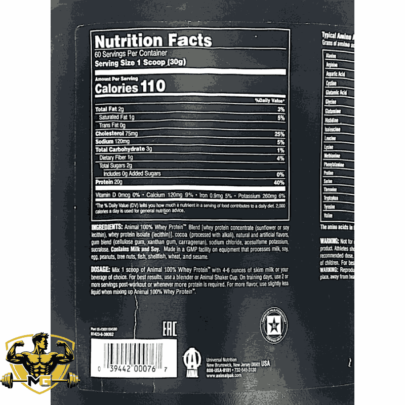 Universal Nutrition Animal Whey