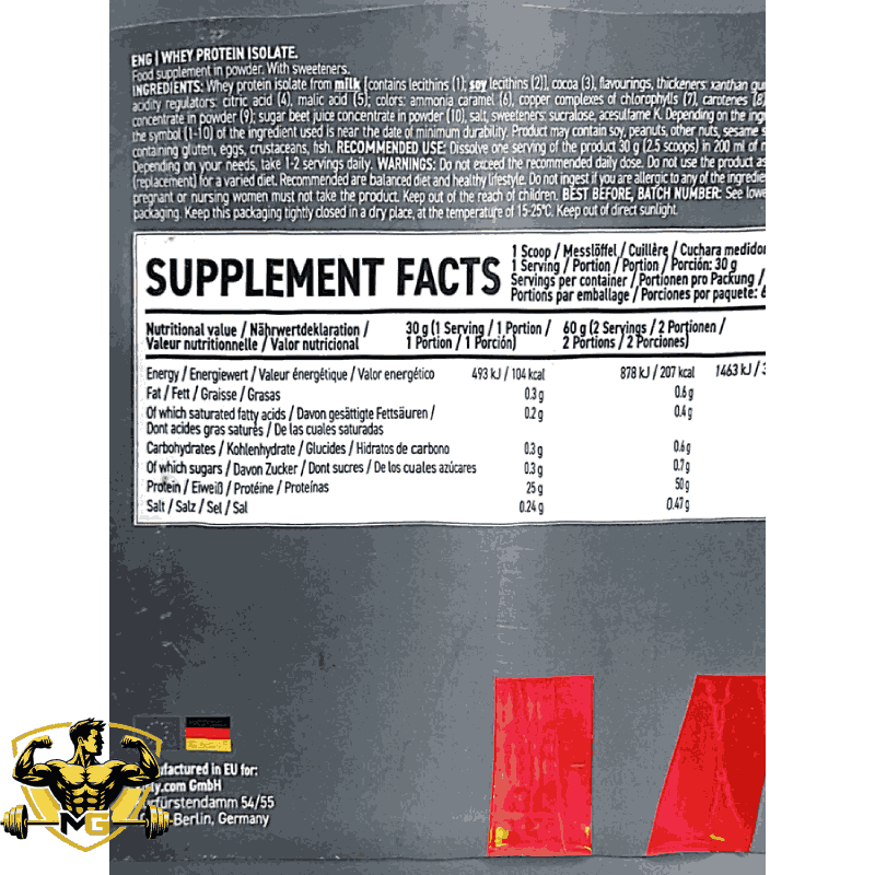 Visly ISO Whey Protein Powde