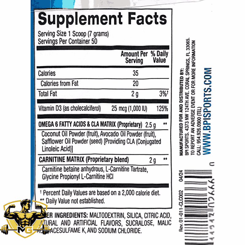 Cla Carnitine Bpi